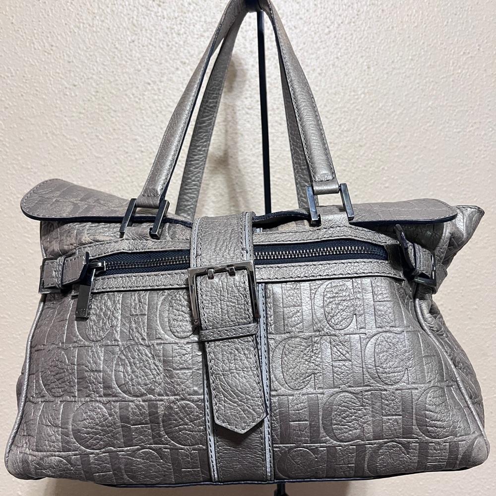 CH Carolina Herrera Leathe Shoulder Bag